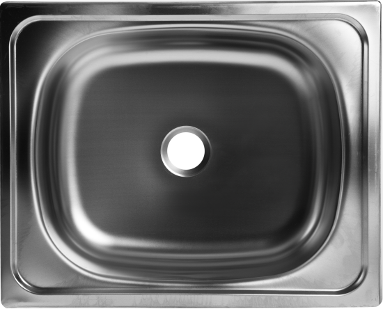 Мойка для кухни врезная Kromrus Classic 40x50 см глубина чаши 14.5 см нержавеющая сталь цвет серебристый