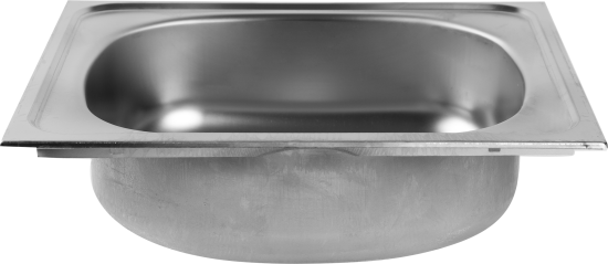 Мойка для кухни врезная Kromrus Classic 40x50 см глубина чаши 14.5 см нержавеющая сталь цвет серебристый