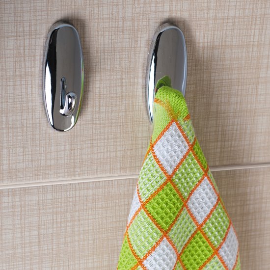 Крючок Tatkraft Anders цвет хром 2 шт