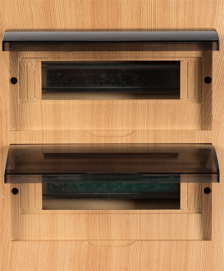 Щит распределительный навесной TDM ЩРН-П-24 24 модуля IP40 пластик цвет сосна