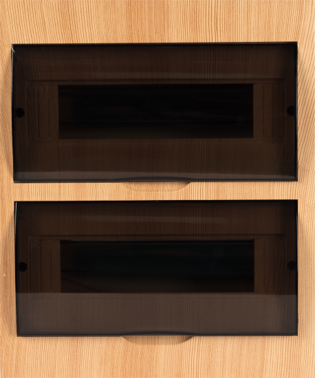 Щит распределительный навесной TDM ЩРН-П-24 24 модуля IP40 пластик цвет сосна