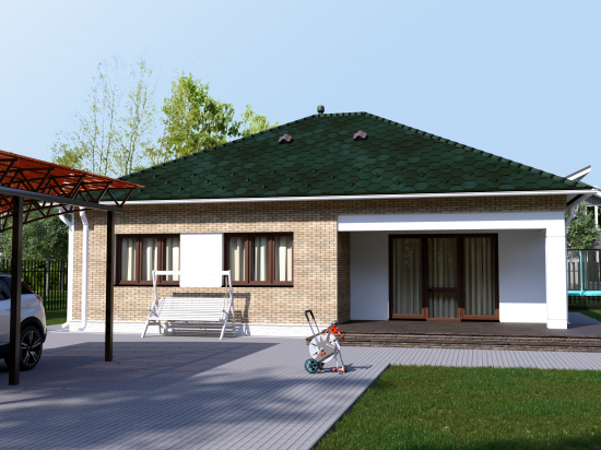 Аэратор КТВ Технониколь для гибкой черепицы цвет коричневый