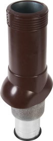 Вентиляционный выход изолированный Технониколь D125/160 коричневый
