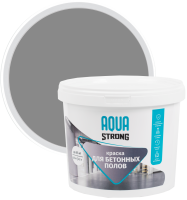 Краска для бетонных полов Aquastrong износостойкая матовая цвет серый 2 кг