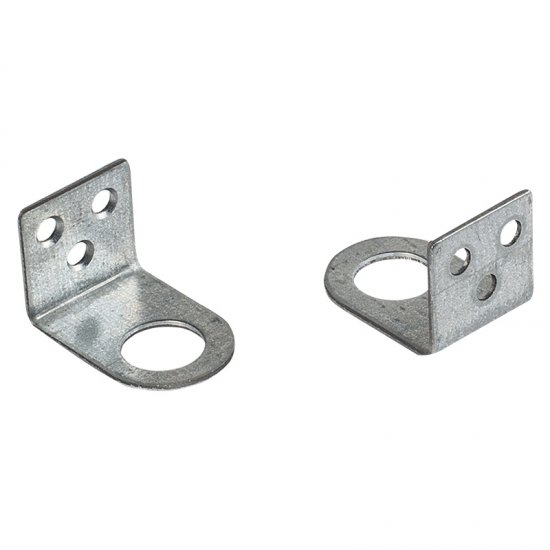 Проушина для замка угловая Pzu 25x45x30x2 мм, 2 шт.