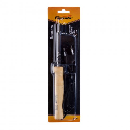 Паяльник Sparta 40 Вт, деревянная ручка