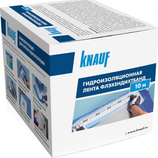 Лента гидроизоляционная Knauf Флэхендихтбанд 7/12 см 10 м