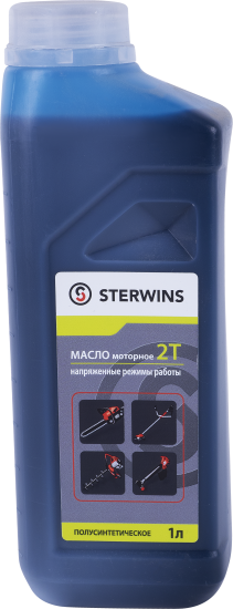 Масло моторное 2T Sterwins полусинтетическое для напряженных режимов использования 1л