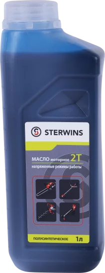 Масло моторное 2T Sterwins полусинтетическое для напряженных режимов использования 1л