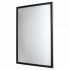 Зеркало для ванной Omega Glass NNB16 60x90 см прямоугольное цвет черный