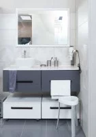 Зеркало для ванной Omega Glass NNB15 60x90 см прямоугольное цвет белый