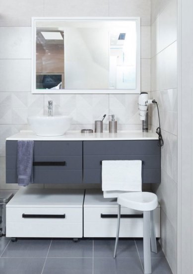 Зеркало для ванной Omega Glass NNB15 60x90 см прямоугольное цвет белый