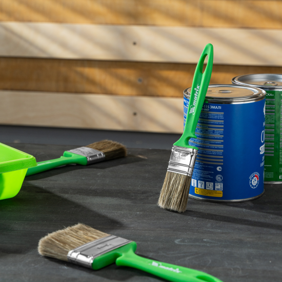 Кисть для лаков и антисептиков Matrix 35Мм