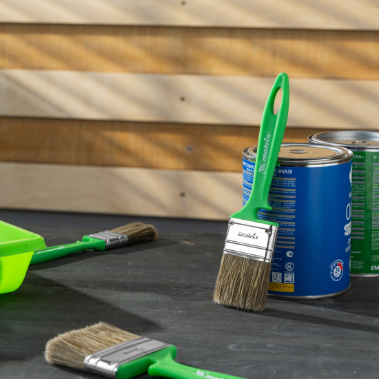 Кисть для лаков и антисептиков Matrix 50Мм