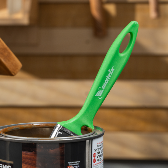 Кисть для лаков и антисептиков Matrix 50Мм