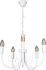 Люстра подвесная Vitaluce Blanca 5 ламп 15м² Е14 цвет белый матовый