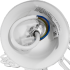 Люстра подвесная Vitaluce Blanca 5 ламп 15м² Е14 цвет белый матовый