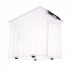 Контейнер Rox Box 50x39x40 см 50 л пластик с крышкой и роликами цвет прозрачный