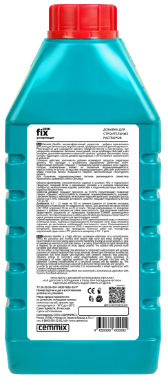 Ускоритель твердения Cemmix CemFix 1 л