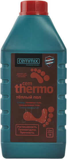 Добавка для тёплых полов Cemmix CemThermo, 1 л