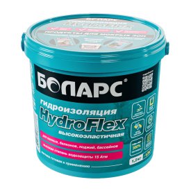 Гидроизоляция полимерная Боларс HydroFlex 1.2 кг