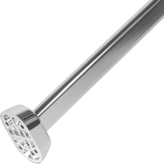 Карниз для ванной Sensea угловой 140x140 см цвет хром