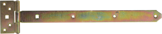 Петля воротная T-образная оцинкованная 393/45x92/34 мм