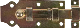 Задвижка 100x44 мм, сталь оцинкованная