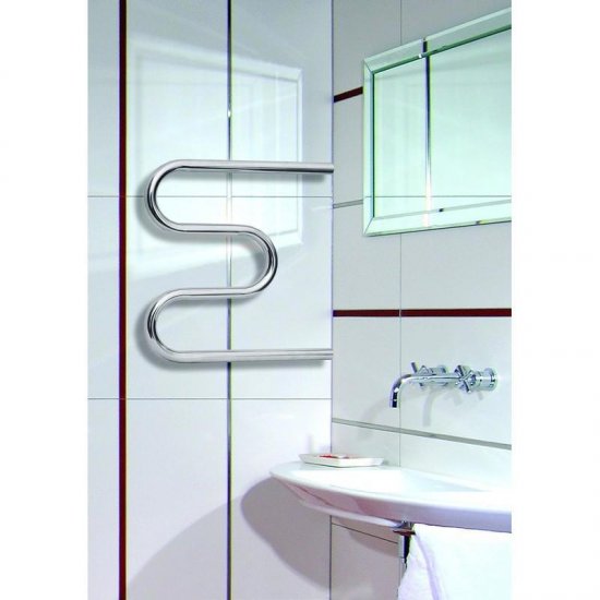 Полотенцесушитель водяной M-образный Equation 50x60 см боковая подводка 1