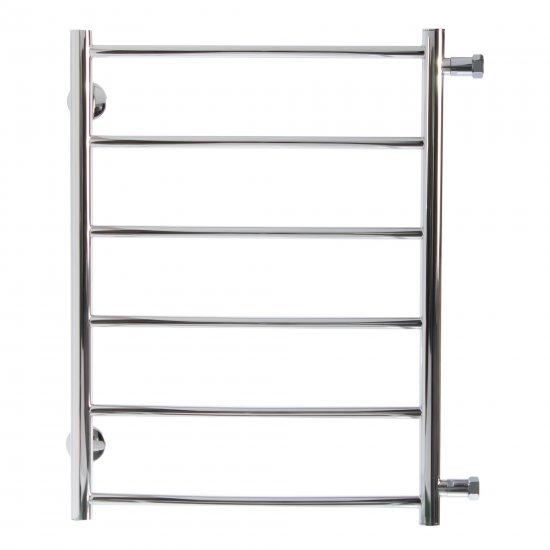 Полотенцесушитель водяной Вармо 50x70 см с боковым подключением 60 см нержавеющая сталь