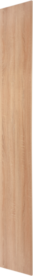 Деталь мебельная 2700x400x16 мм ЛДСП цвет дуб сонома кромка с длинных сторон