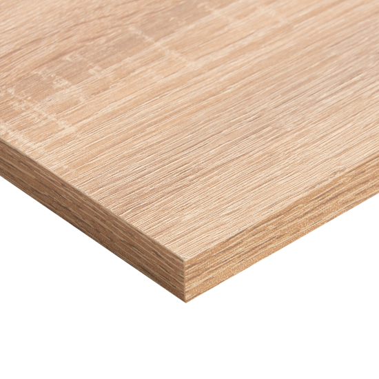 Деталь мебельная 800x300x16 мм ЛДСП цвет дуб сонома кромка со всех сторон