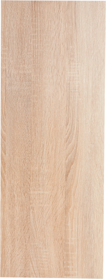 Деталь мебельная 800x300x16 мм ЛДСП цвет дуб сонома кромка со всех сторон