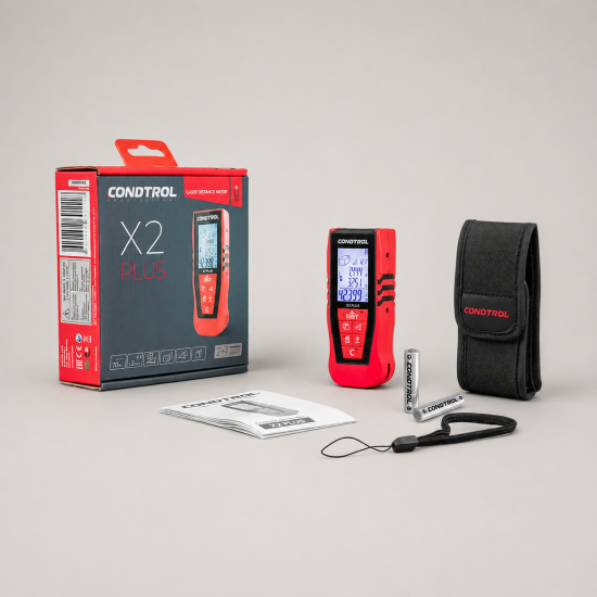 Дальномер лазерный Condtrol X2 plus с дальностью до 70 м