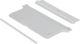 Держатель ламелей для вертикальных жалюзи с нижним грузом 89 мм