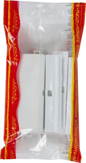 Держатель ламелей для вертикальных жалюзи с нижним грузом 89 мм