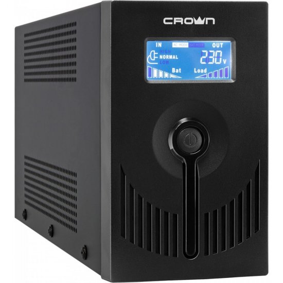 Источник бесперебойного питания CROWN MICRO CMU-SP650EURO LCD USB