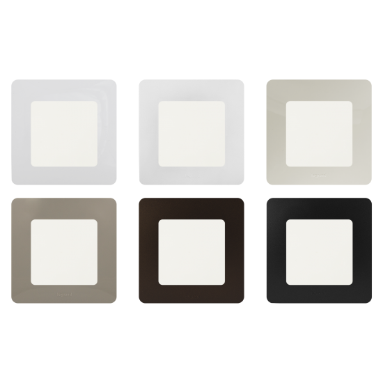 Выключатель одноклавишный - Legrand Etika - 10А 250В безвинтовые зажимы - слоновая кость