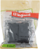 Переключатель двухклавишный с подсветкой/индикацией - Legrand Etika - 10А 250В безвинтовые зажимы - антрацит