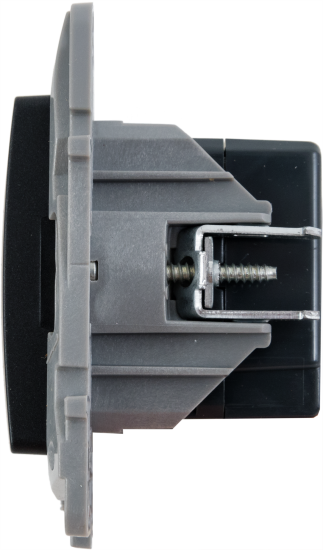 Диммер нажимной универсальный LED - Legrand Etika - 400Вт без нейтрали - антрацит