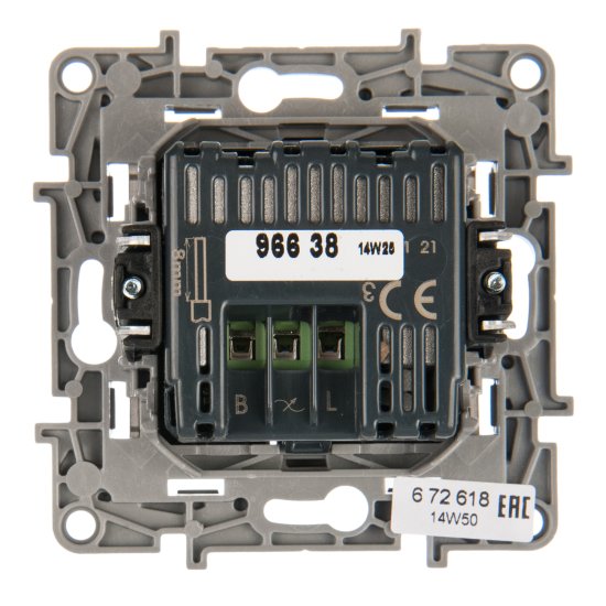 Диммер нажимной универсальный LED - Legrand Etika - 400Вт без нейтрали - антрацит