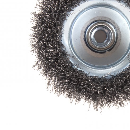 Щетка для УШМ чашечная Dexter 125 мм металлическая