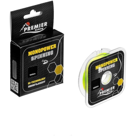 Леска Premier fishing monopower spinning (pr-ms-y-028-100)