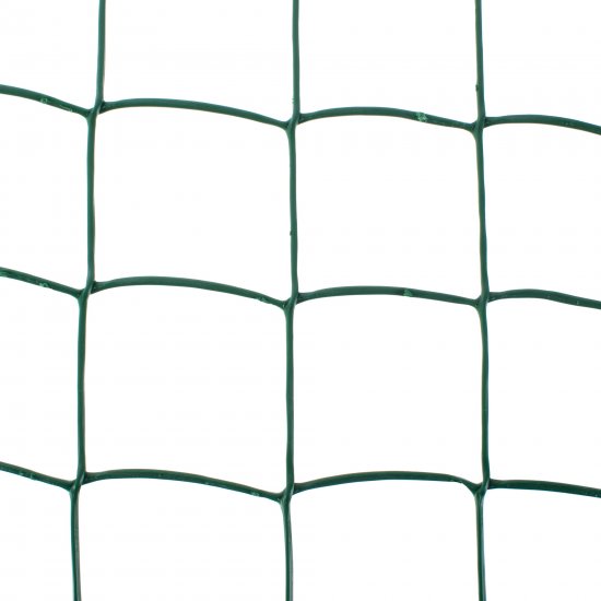 Решетка садовая, размер ячейки 90x90 мм, высота 100 см, цвет хаки