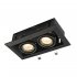 Светильник встраиваемый GU10 черный 100 Вт IP20 Maytoni Metal Modern ДВО (DL008-2-02-B)