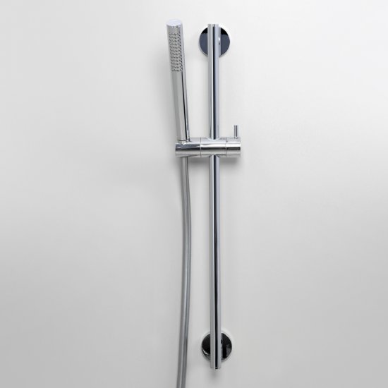 Душевой комплект WasserKraft с лейкой со стойкой хром (A142)