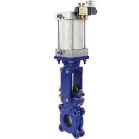 Шиберная задвижка DN.ru GGG40-SS304-EPDM-2W-DA