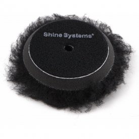 Полировальный круг Shine systems Black Wool Pad