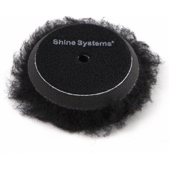 Полировальный круг Shine systems Black Wool Pad