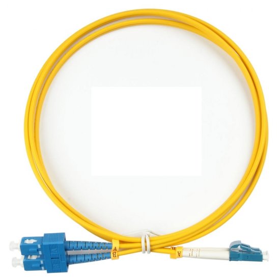 Дуплексный оптический патч-корд TopLan DPC-TOP-657A1-LC/U-SC/U-10